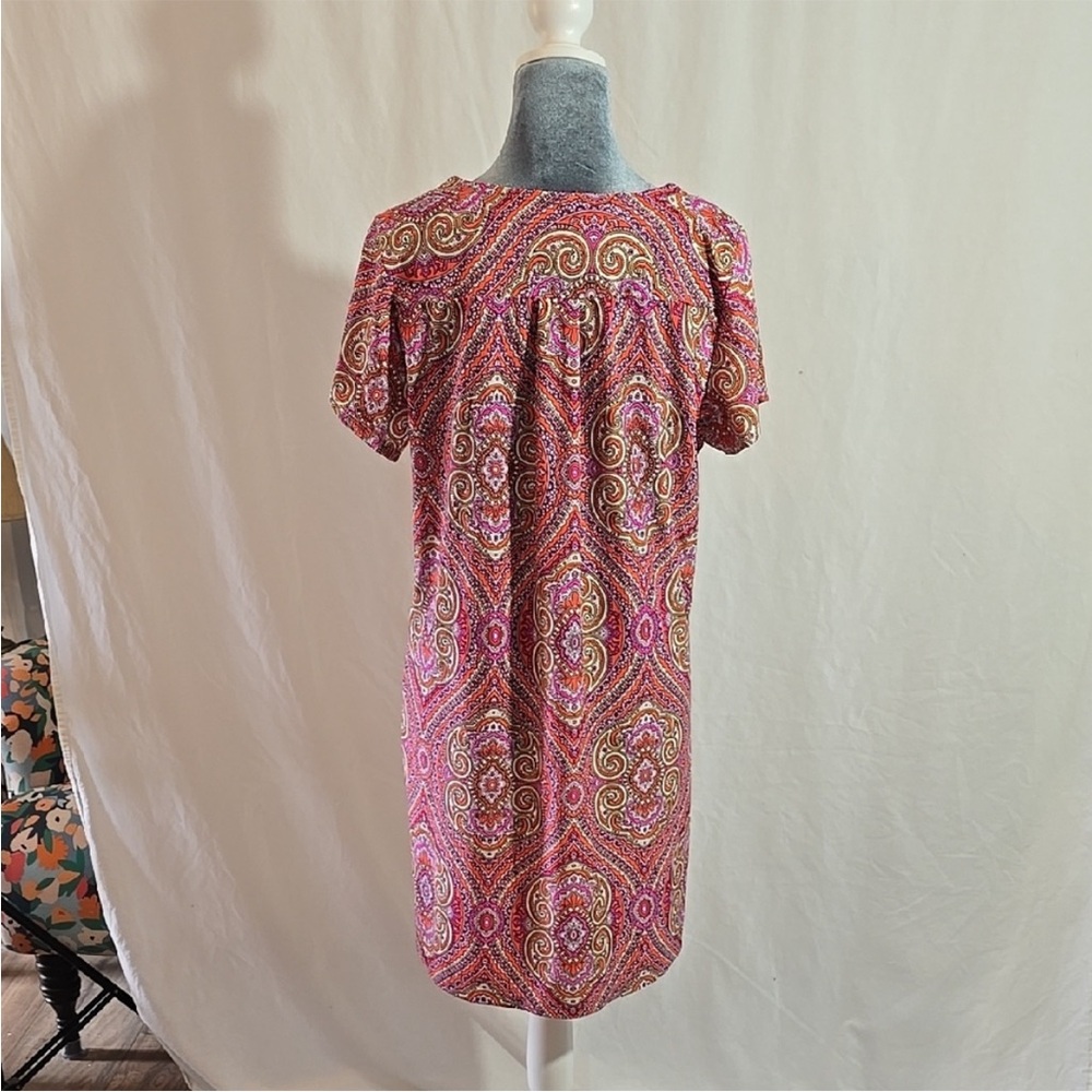 Jude Connally Paisley Shift Dress